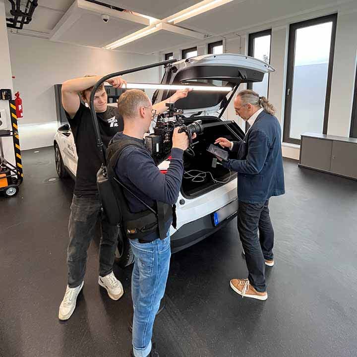 Behind the Scenes – 7streich Kamera