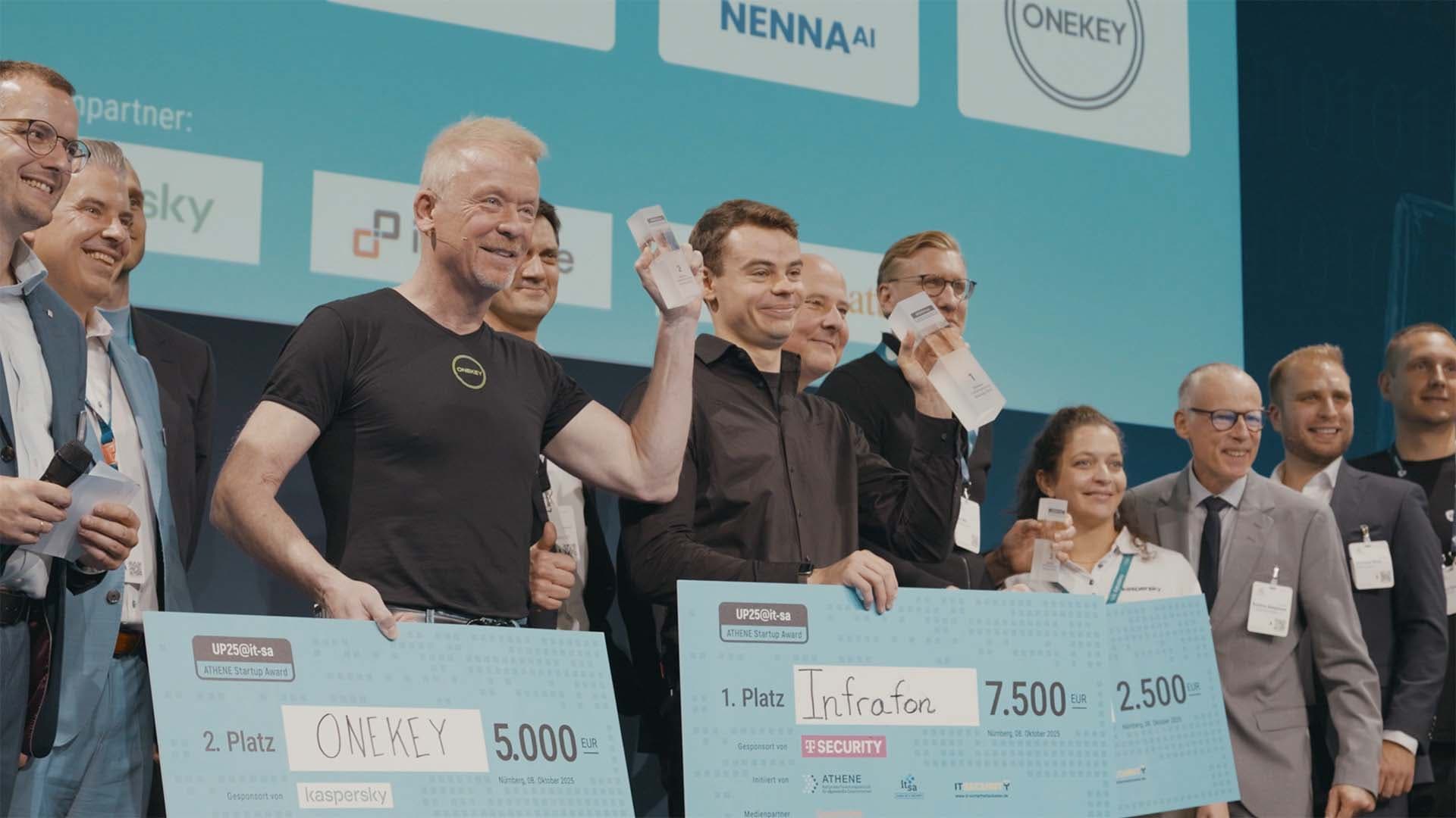 ATHENE Startup Award UP @ it-sa