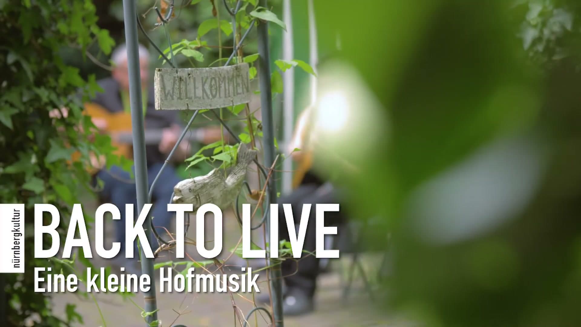 Back to Live – 7streich Videoproduktion Nürnberg